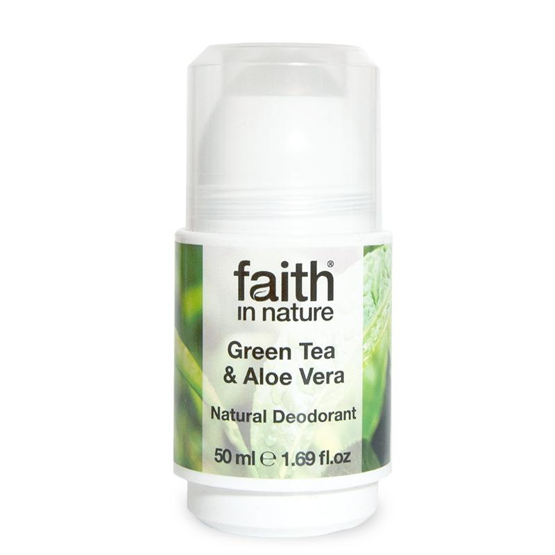 Faith In Nature Natural Deodorant Green Tea & Aloe Vera - TheVeganKind Supermarket