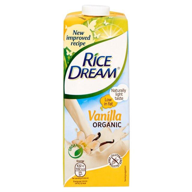 Rice Dream Vanilla Organic Rice Milk The Vegan Kind