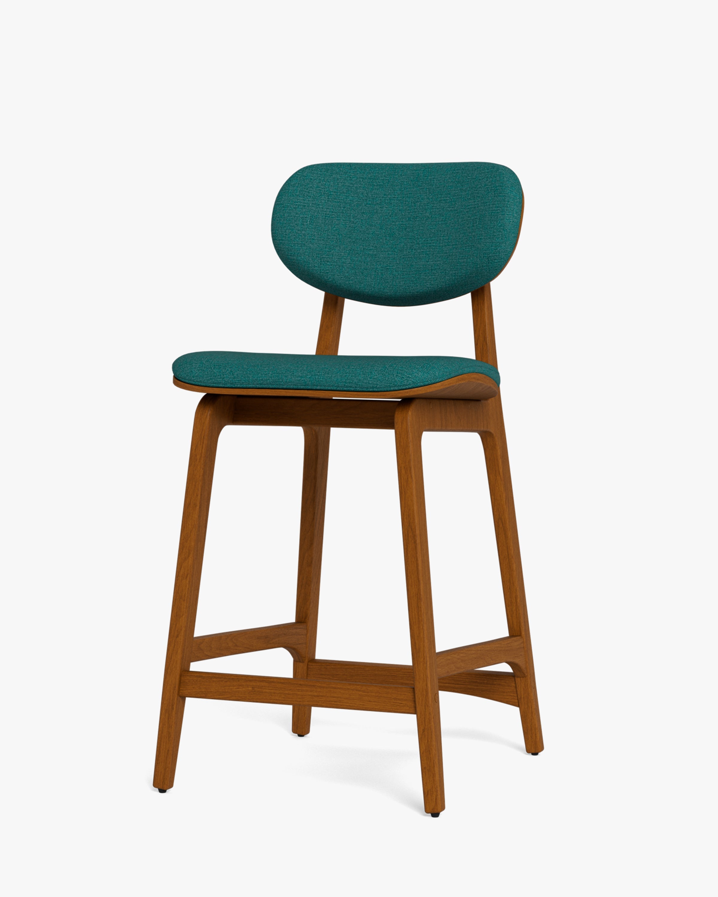 Scandinavian Counter Stool Heather Turquoise Ruggable