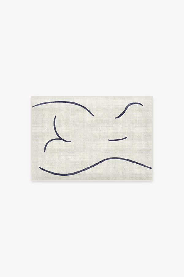 Jonathan Adler, Accents, Ruggable Jonathan Adler Hush Door Mat