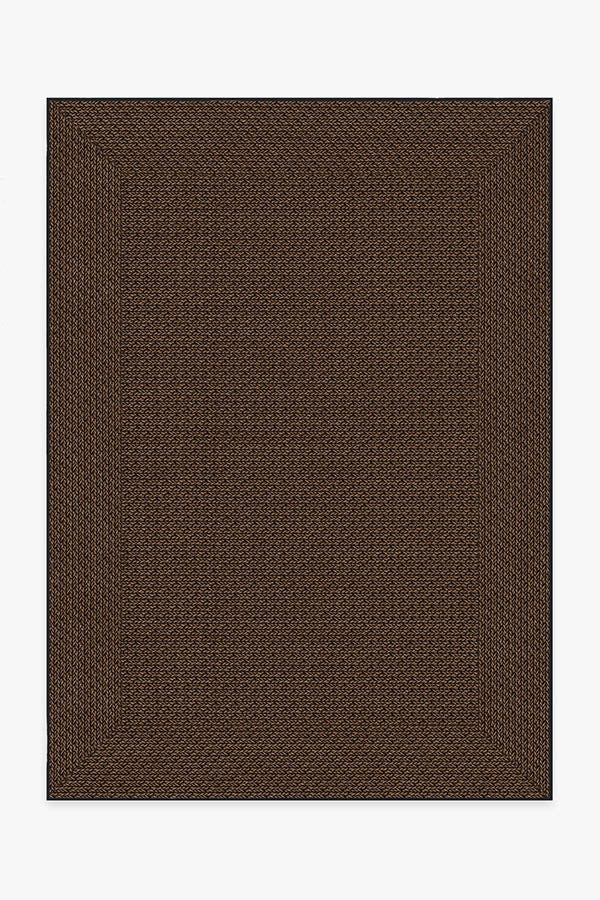 SANDELTRE Woven Jute Braided Rug (70x140cm)
