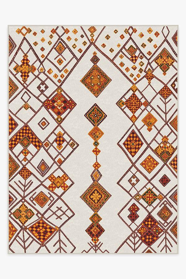 Washable Rug Cover | Farah Autumn Rug | Stain-Resistant | Ruggable | 9'x12'