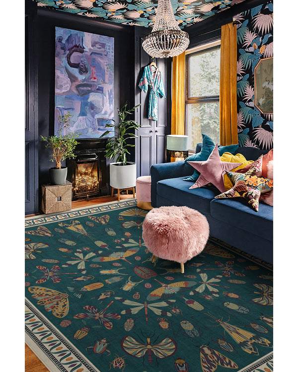 Louis Vuitton Neon Rug Bedroom Rug Floor Decor Home Decor