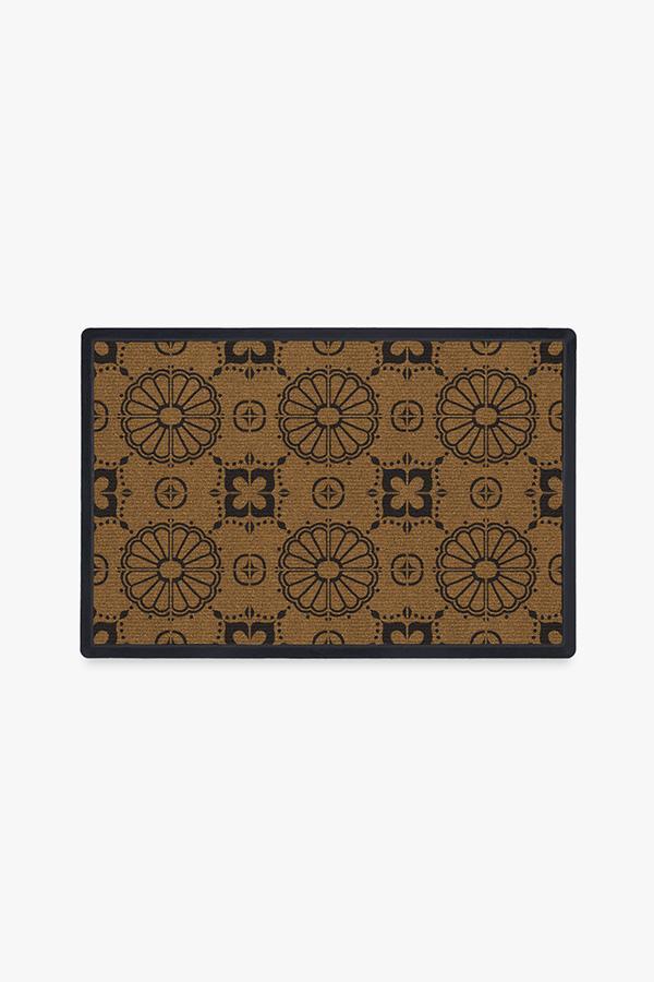 Louis Vuitton Monogram With Brand Name On Stripe Black Carpet Rugs