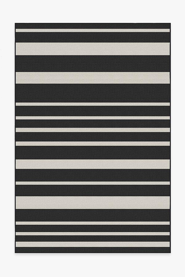 Black and White Striped Rugs, Washable Rugs