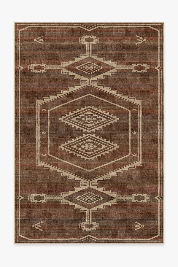 Washable Rug Cover | Sierra Redwood Re-Jute Rug | Stain-Resistant | Ruggable | 6'x9'