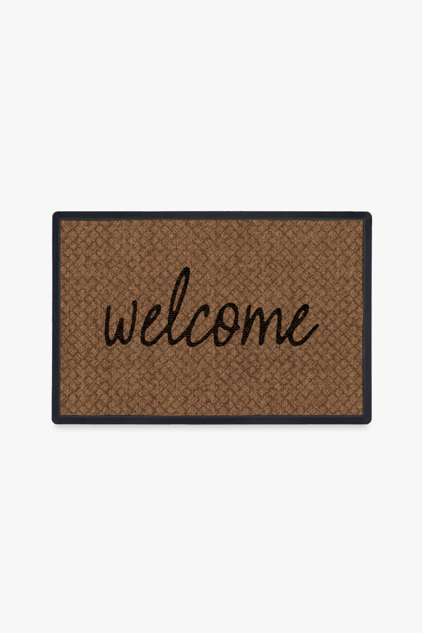 Findosom 24x36 Front Door Mat Indoor Welcome Mat Entryway Mats for Shoe  Scraper Non Slip Doormat Rubber Backing Mud Dirts Trapper Mats Washable  Low-Profile Entrance Rug Khaki 