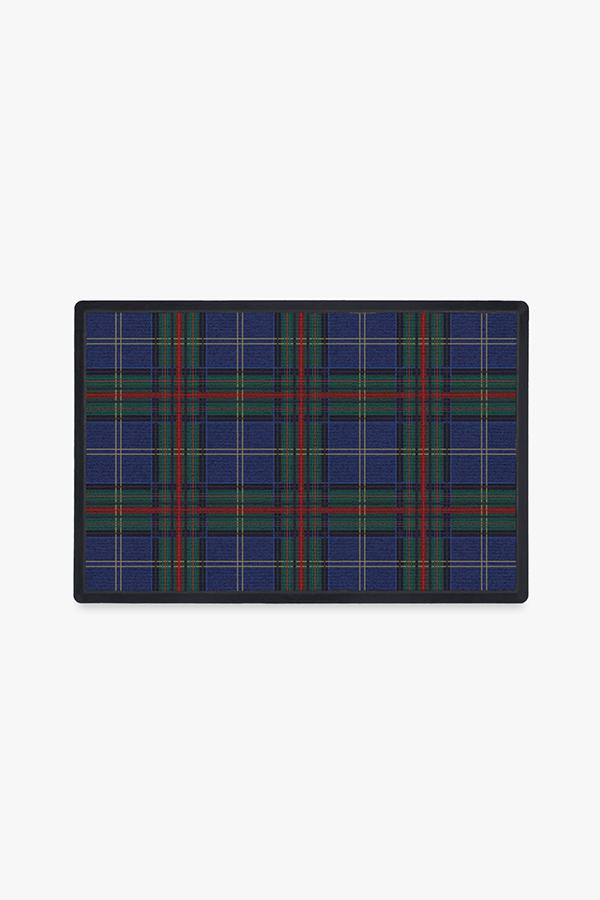 Winter Wonderland Red Plaid 24 in. x 36 in. Holiday Layering Mat