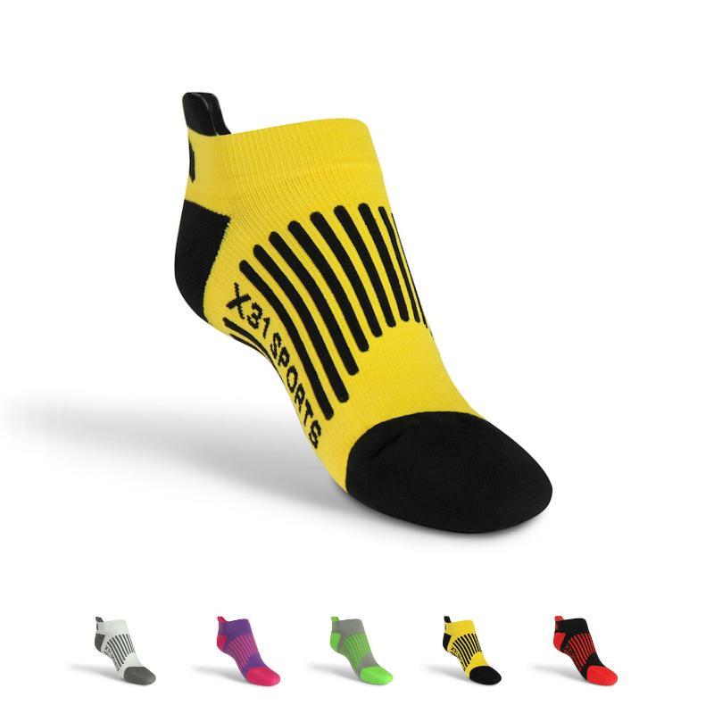 running socks with tabs