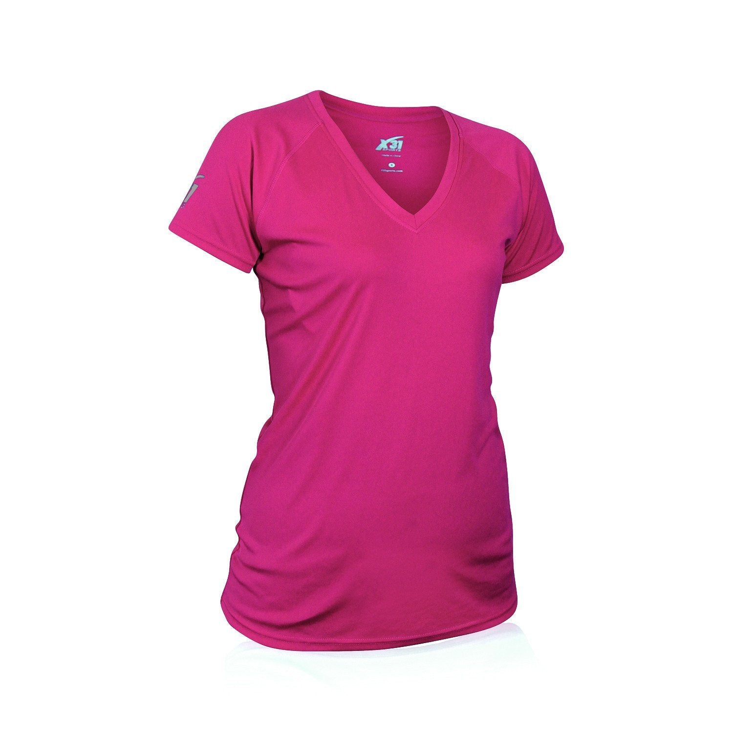 women's v neck athletic shirts