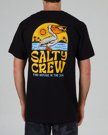 Salty Crew Gone Fishing standard SS Mens T Shirt - Blue Heather – SURF  WORLD SURF SHOP