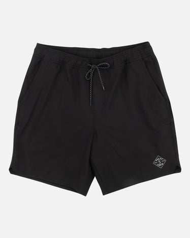 Crew - Lowtide Black Boys Boardshorts