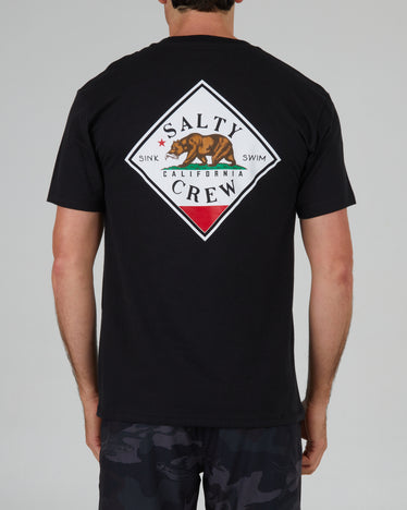 Salty Crew Legends Premium T-Shirt, Black, Men, M