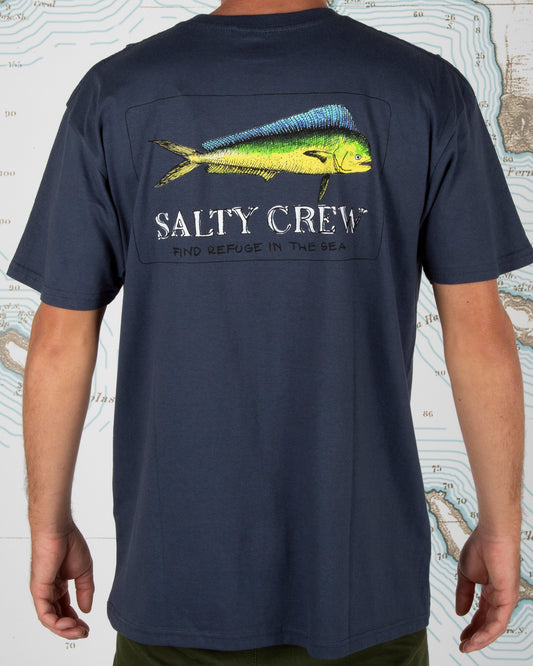 Salty Crew Mighty Mahi Premium Tee Shirt - Sea Foam M
