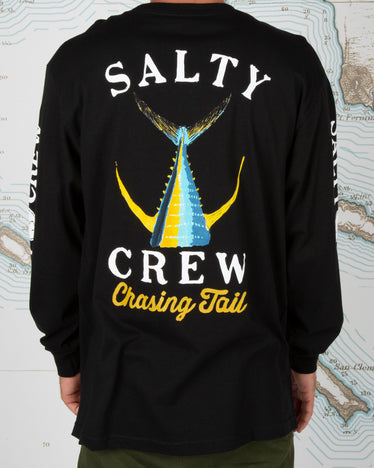 Shop Ink Slinger Black Standard S/S Tee – Salty Crew Europe