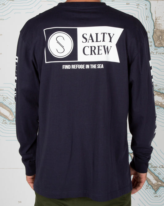 Salty Crew Mens Shirt Skipjack Premium 2XL / Black (BLK)