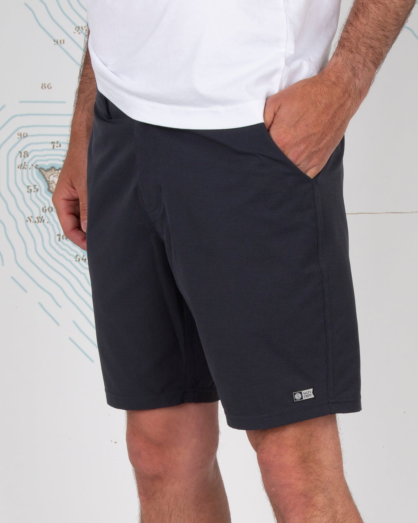 Salty Crew - Drifter 2 True Navy Perforated Shorts