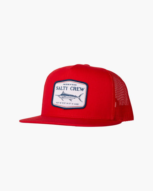 Front of Stealth Red Trucker