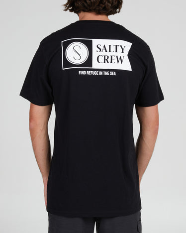 Salty Crew Current Standard SS Tee BLK L