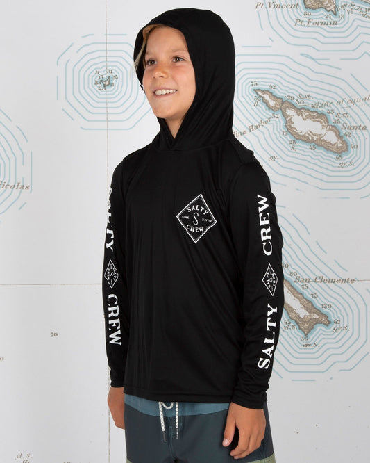 Youth UV Long Sleeve Hooded