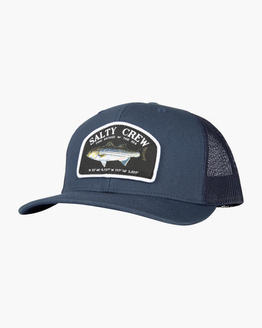 Salty Crew Marlin Mount Retro Trucker Hat - Dark Grey Heather