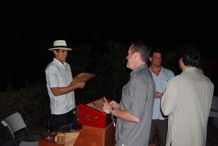 Kauai Grand Hyatt Resort Cigar Rolling Event