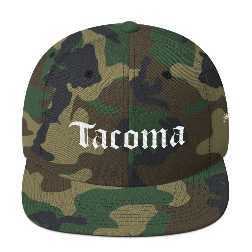 Tacoma English Snapback Hat