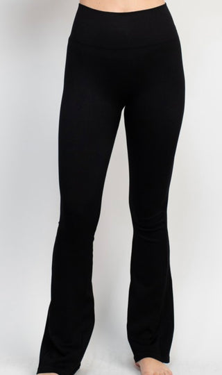 Yoga Pants (Black/Flare) – Baddieville