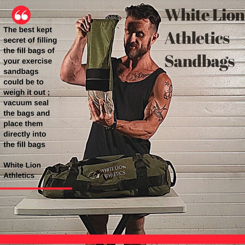 How to fill your exercise sandbags