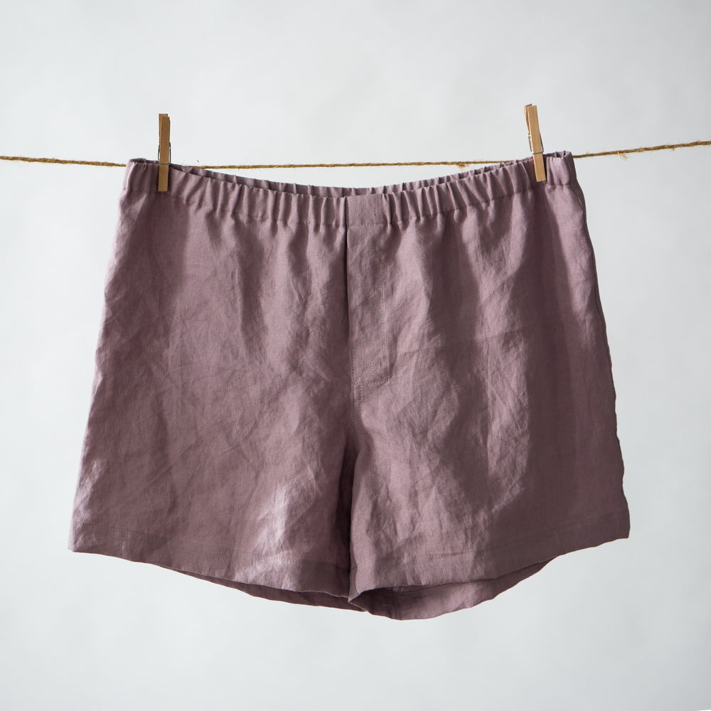 Linen Boxer Shorts ( set of 3)