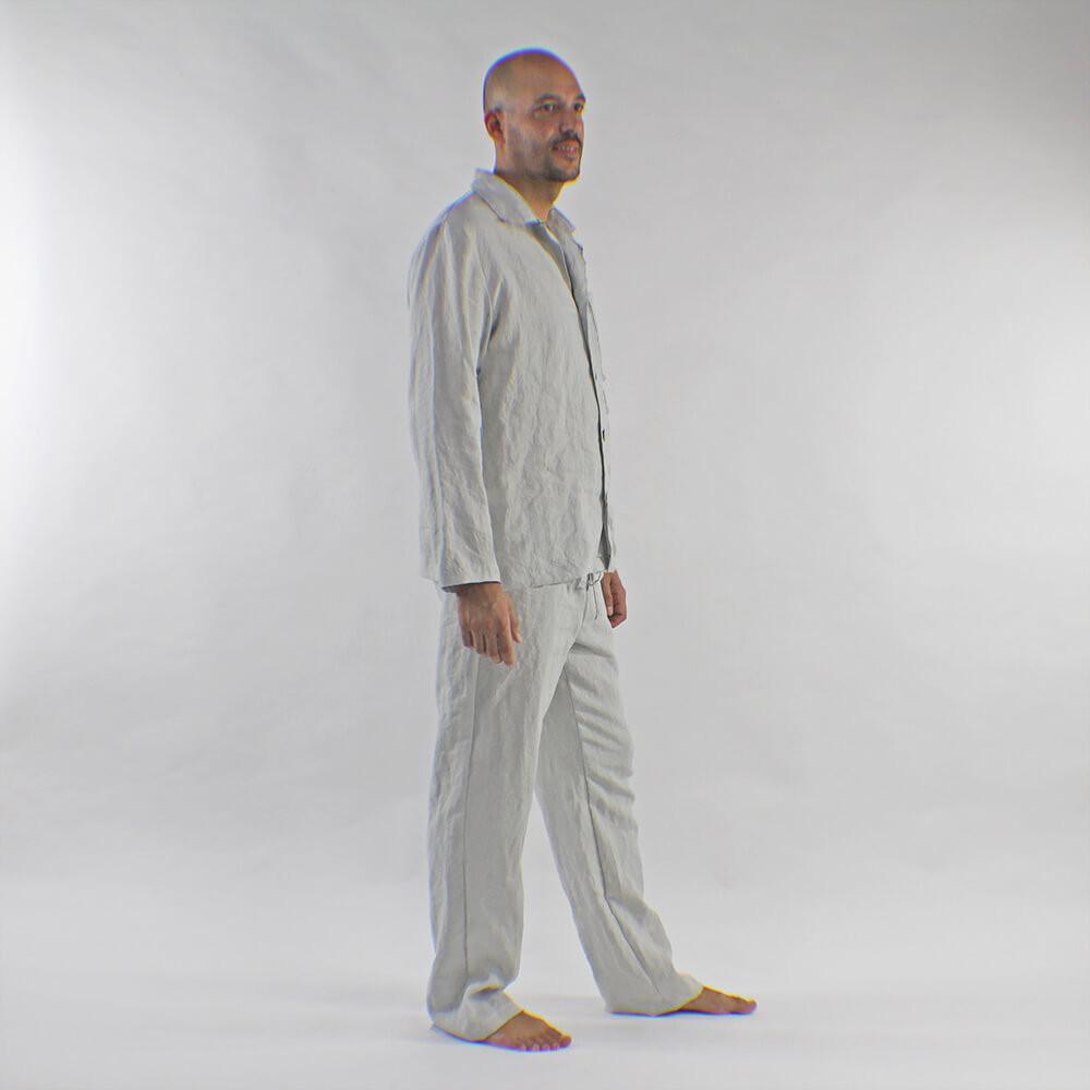 Men's Linen Pajamas Sets