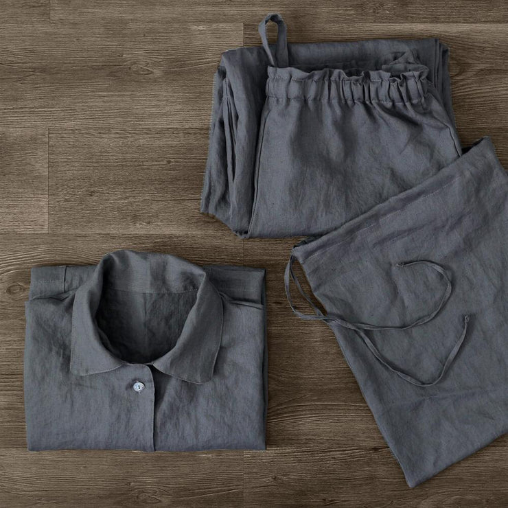 Men S Linen Pajamas Sets Linenshed Com Au