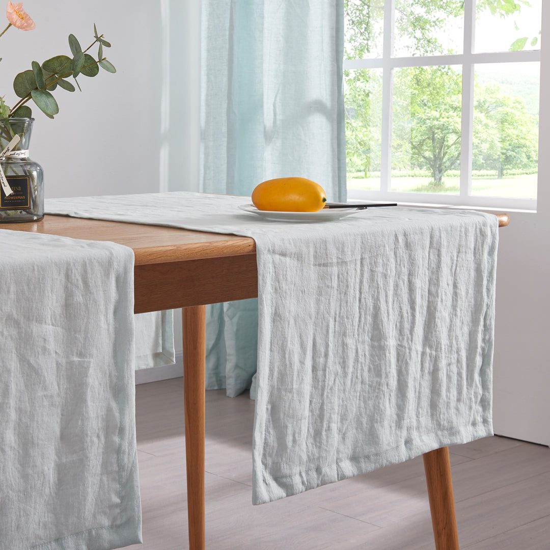 Linen Plain Table Runner