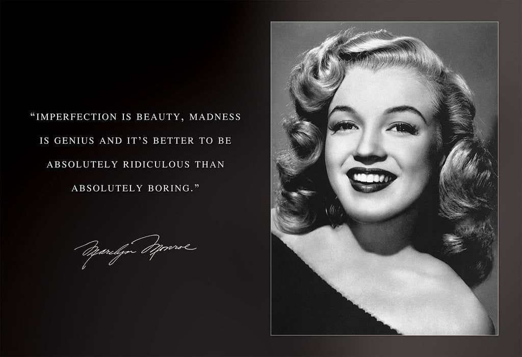 Marilyn Monroe Poster | Framed Photo | Famous Quotes ...