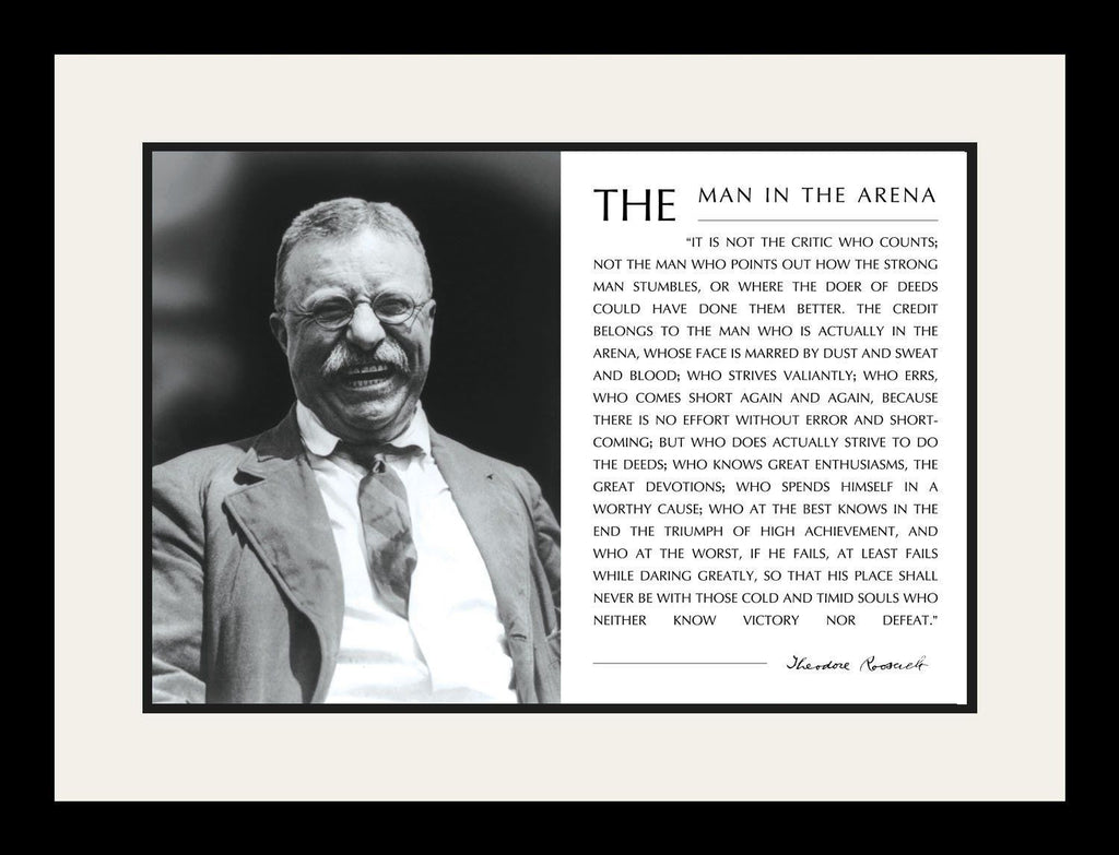 the man in the arena teddy roosevelt