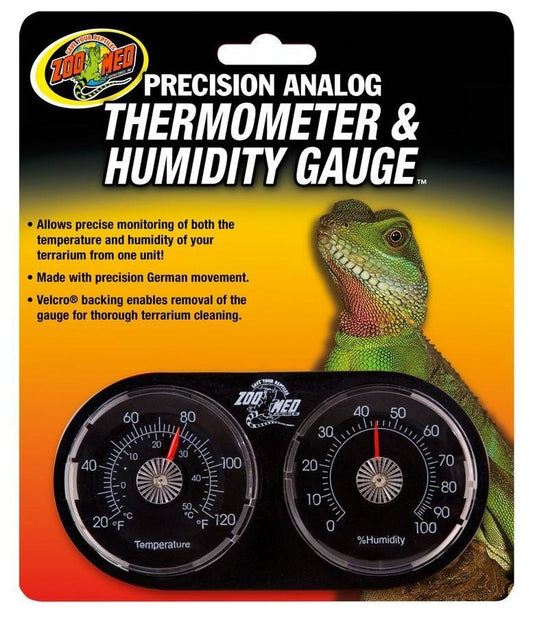 Zoo Med Gauge Thermometer Humidity Digital – Zamzows store