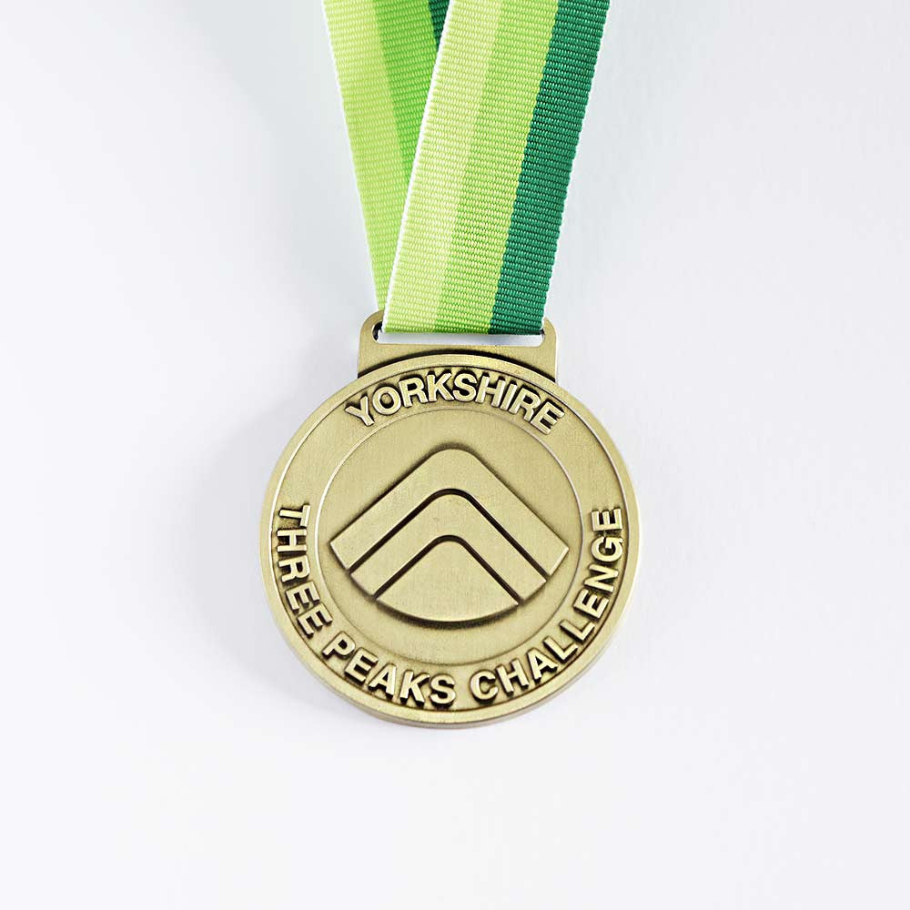 Yorkshire Three Peaks Challenge Medal