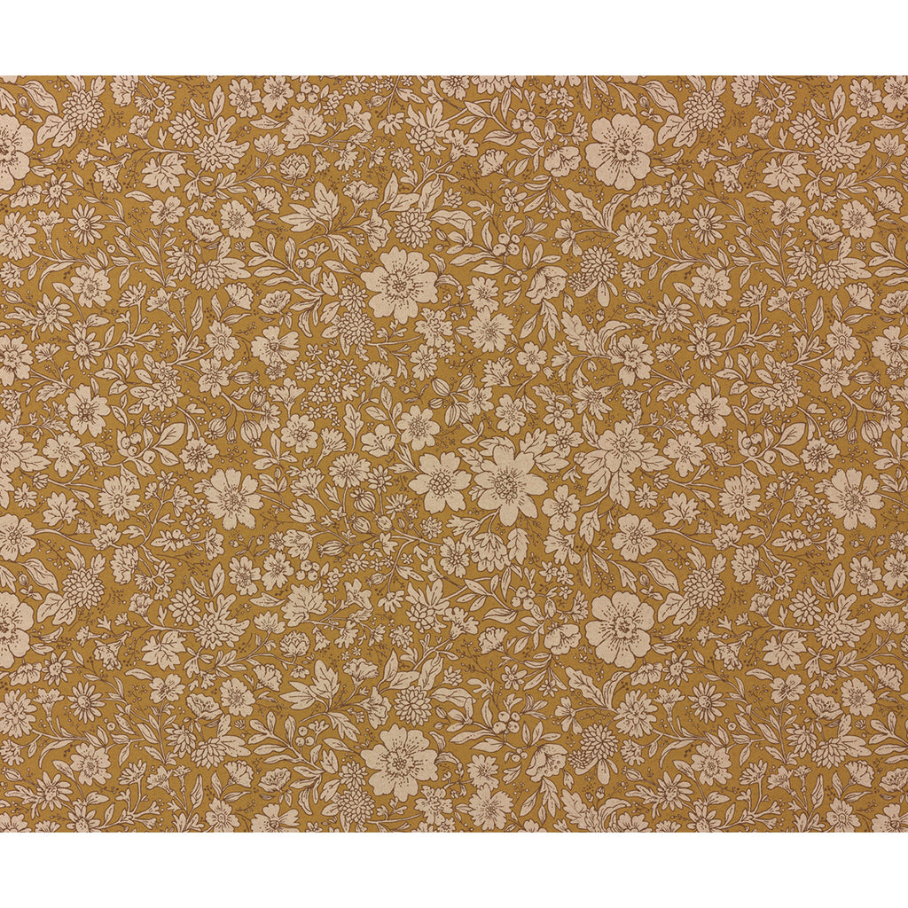 Gift Wrap, 10m - Blossom Ocher - Maileg USA