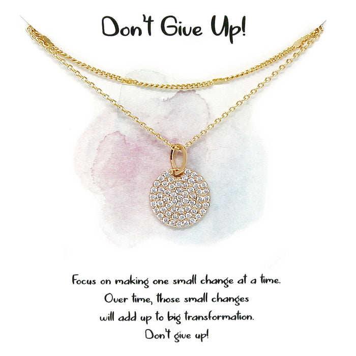 Tell Your Story: DON'T LOSE THE MOON Charm Layered Short Necklace