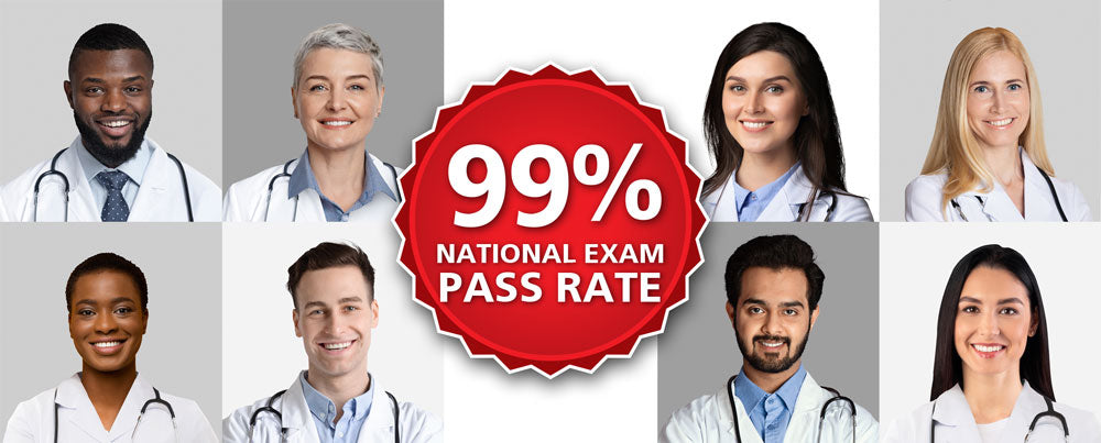 99% National NRCME Exam Pass Rate