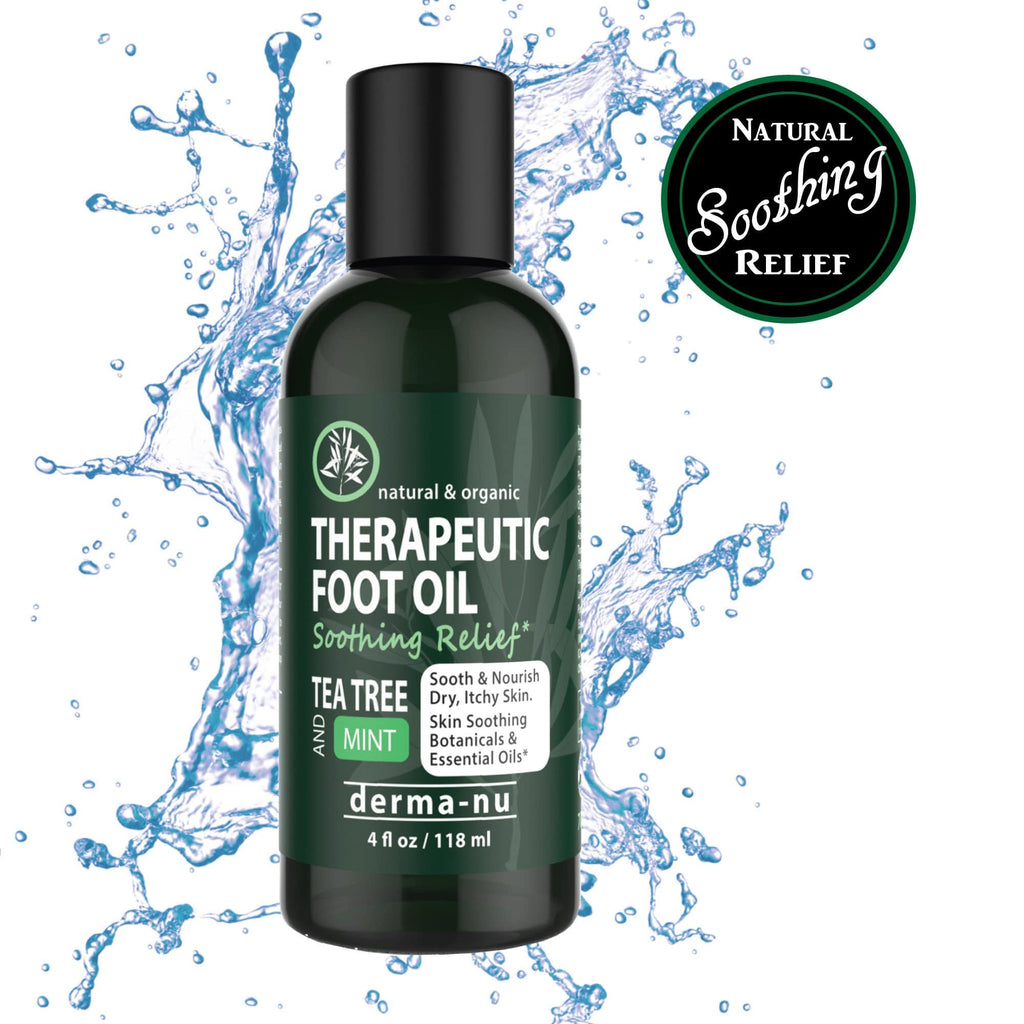 Therapeutic Foot Oil - Tea Tree & Mint â Derma-nu Skin Remedies