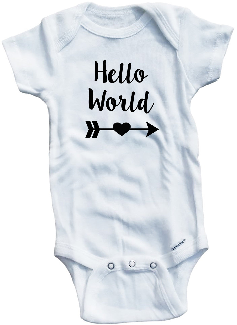 hello world onesie