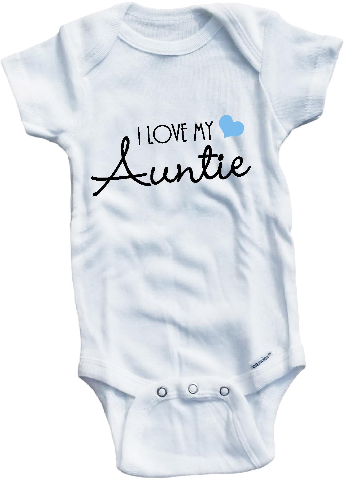 i love auntie baby clothes