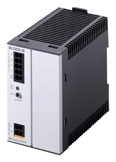 Block PM-0112-070-0 PM-0112-070-0 AC/DC DIN Rail Power Supply (PSU) ITE 1 Output 84 W 12 VDC 7 A New