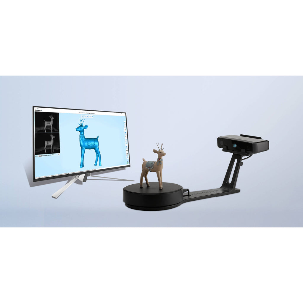 afinia einscan-se 3d scanner with turntable