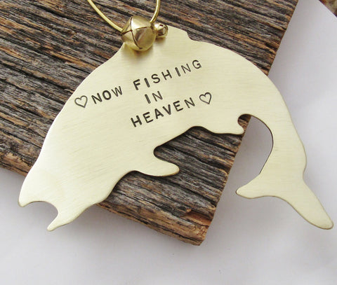 Download Now Fishing in Heaven - Personalized Memorial Ornament - C ...