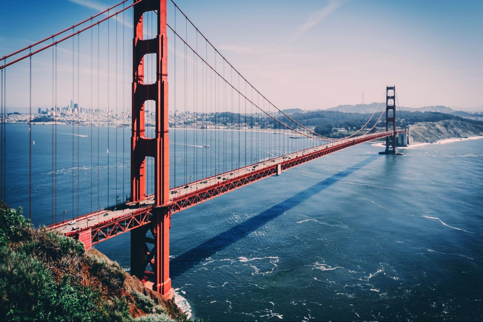 San Francisco California bridge