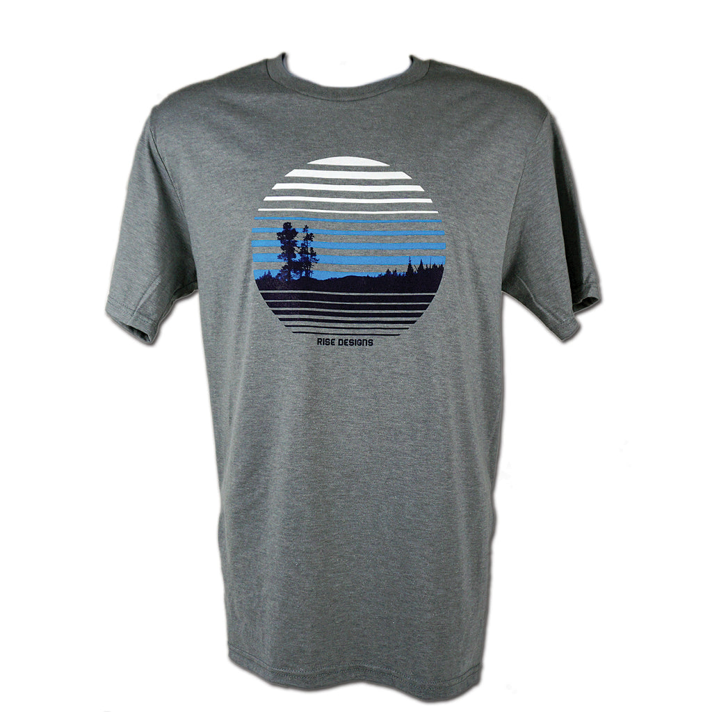 Ascent T-Shirt - Mens - Heathered Grey – RISE Designs