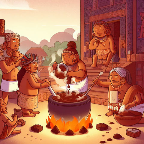 Taste of Hot chocolate invented by Olmecs civilization