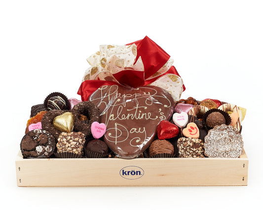 Valentine's Day Deluxe Chocolate Gift Basket – Kron Chocolatier